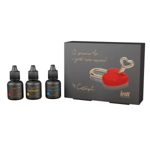 Kit primeiro anal gel beijável, gel facilitador e gel deslizante 8g cada