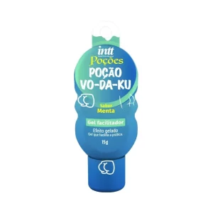Poção Vo-Da-Ku gel facilitador com aroma de menta 15g