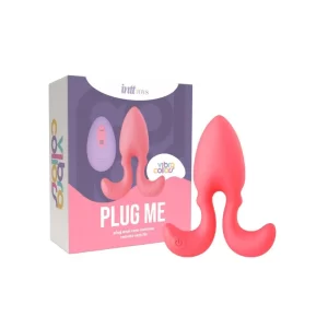 Plug Me Plug Rosa anal com controle remoto sem fio
