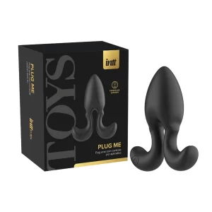 Plug Me Plug Preto anal com controle remoto sem fio